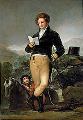 Francisco de Goya Duke de Osuna ( Sweden oil painting art